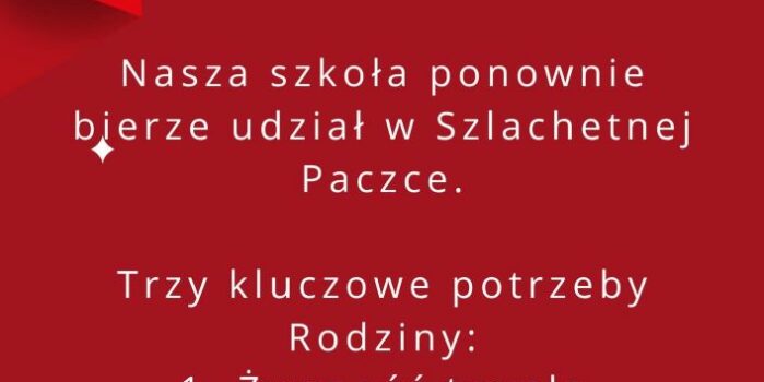 Szlachetna Paczka 2025 – zapraszamy do czynienia dobra!